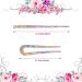 16-Piece Leopard Print Acetate Hair Sticks & Forks Set - French Style Hair Accessories for Women - Buy Online on GoSupps.com