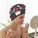 Merry Christmas Coral Velvet Hair Cap | Quick-Dry Towel Wrap for Travel & Home - Perfect for Men & Women - Buy Online on GoSupps.com