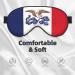 Buy Silky Iowa State Flag Sleep Masks | Soft Satin Eye Cover for Travel & Naps - Unisex Silent Night Stars - Buy Online on GoSupps.com