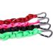 Rock-N-Rescue 20-Foot Heavy-Duty Tubular Nylon Webbing and Carabiner Combo - Made in USA for Rock Climbing, Firefighter, and Rescue Gear - Red - Buy Online on GoSupps.com