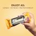 Blessed Vegan Protein Bars - Plant Based Protein Bars Low Calorie High Protein Meal Replacement Bar - Dairy Free Nutritious Vegan Snacks - 12 Pack Choc Peanut Caramel - Buy Online on GoSupps.com