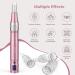 Pelcas Derma Microneedling Pen | 7 LED Light Modes & 9 Speed Levels | 0-2.5mm Micro Needle Roller for Acne Hair Loss & Pore Size | 12-Piece Needle Set - Rose Gold - Buy Online on GoSupps.com