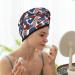 American Flag Heart Microfiber Hair Towel | Soft Super Absorbent Hair Wrap for Women | Quick Dry Coral Velvet for Long Curly Thick Hair - Buy Online on GoSupps.com