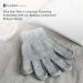 Hydrea London Exfoliating Gloves - Bamboo Face & Body Scrubber for Deep-Cleansing - Charcoal Bath Scrub for Men & Women - Buy Online on GoSupps.com