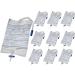 Endure Adult Disposable Sterile Urine Bag 2000 ml Unisex Emergency Medical Drainage Bag with Anti-Reflux Valve (10)
