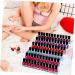 GANAZONO Organisateur Vernis Ongles Acrylique Niveaux Rangement Cosm tique Multifonction pour Vernis Rouges L vres et Maquillage Support Transparent pour Usage Personnel et - Buy Online on GoSupps.com