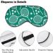 Shop Cartoon Tennis Rackets Sleeping Mask - Adjustable Soft Eye Mask for Sports | Light-Blocking Blindfold for Men Women Boys & Girls - Buy Online on GoSupps.com