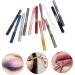 Baluue 12pcs Pearlescent Eyeshadow Pencil Waterproof Gel Eyeliner Natural Look Eyes Liner Eye Glitter Wood 12.5X0.5cm Assorted Color - Buy Online on GoSupps.com