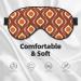 70s Retro Sleep Eye Mask - Soft Blindfold with Elastic Strap for Travel & Night Sleeping - Buy Online on GoSupps.com