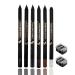 EONFAVE Colorful eyeliner water resistant set of 6 colors eye shadow eyeliner pen set matte kajal pen for women smudgeproof and longlasting eyeliner high color rendering kajal pen eye makeup