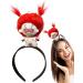 Doll Hair Hoop | Cartoon Plush Hairband Doll Headband | Plush Doll Headdress Hair Ornament for Girls Kids Children Cancer - Buy Online on GoSupps.com