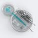 STIGMA Aquamarine Knight 9RL Bugpin Tattoo Cartridges (20Pcs) with Membrane - Round Liner - Buy Online on GoSupps.com