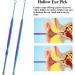 6Pcs Professional Double-Headed Ear Wax Removal Kit with Spiral Remover - Includes Storage Box and Cleaning Brush - Buy Online on GoSupps.com