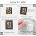 Pack of 50 8x10 Black Picture Mat Mattes for 5x7 Photo + Backing & Bags | Golden State Art - Buy Online on GoSupps.com