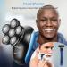YEMIUGO 5 in 1 Electric Razor USB Bald Shaver Kit - IPX7 Waterproof Men's Grooming Set for Bald Men - Beard, Hair, Nose Trimmer - Facial Clean Massage Brush - Ideal Gift for Father, Husband - Buy Online on GoSupps.com