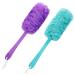 Long Handle Back Scrubber Brush for Shower - Exfoliating Bath Brush for Men and Women - 2 Pack (Green+Purple) - Buy Online on GoSupps.com