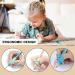 18 Pieces Ergonomic Pencil Handles for Children & Adults | Soft Silicone Pen Holders for Handwriting Training - Left & Right Handed Writing Tools - Buy Online on GoSupps.com