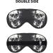 Horror Ghost Skull Print Eye Mask - Adjustable Blackout Sleeping Mask for Men & Women | Sleep Aid - Buy Online on GoSupps.com