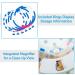 LiveFine Automatic Pill Dispenser | 28-Day Electronic Medication Organizer | Easy-Read LCD Display | Sound & Light Alerts | Key Included | Ideal for Prescriptions, Vitamins, Supplements | White - Buy Online on GoSupps.com