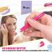 Buy Candure Stainless Steel Precision Tip Tweezers for Eyebrow Plucking | Professional Angle Tweezers for Men & Women | Pink 1 Piece - Perfect for Ingrown Hair & Splinters - Buy Online on GoSupps.com