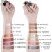 FOCALLURE 2PCS Liquid Glitter Eyeshadow Set - Metallic Shimmer, Long Lasting, Waterproof Formula - High Pigmented & Quick-Drying Sparkling Eye Makeup - Buy Online on GoSupps.com