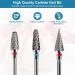 CGBE 3PCS Tungsten Carbide Steel Nail Drill Bits Set - Professional 3-32 Inch Bits for Acrylic & Gel Nail Removal - Manicure Pedicure Tools - Buy Online on GoSupps.com