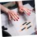 Baluue 100 Pcs Nail Sponge Lipstick Nail Beauty Tool Nail Art for Women Lady Tools Plastic Abs - Buy Online on GoSupps.com