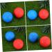Gatuida 6-Pack Massage Balls - Muscle Roller for Foot Pain Relief | Yoga & Fascia Ball for Plantar Fasciitis | Lacrosse Massage Device - Buy Online on GoSupps.com