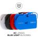 Didinsky Unisex Reading Glasses - Compact Light Edgeless | Ideal for Travel Comfortable with Adhesive Strips | Orsay Graphitebio 3.0x - Buy Online on GoSupps.com