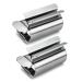 2Pcs Toothpaste Tube Squeezers Stainless Steel Toothpaste Squeezer Tube Squeezer Toothpaste Roller for Extruding Toothpaste Facial Washing Milk Tomato Sauce and Other Tubular Items
