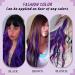 Runature Keratin Extensions - Real Hair U Tip Purple Fusion Extensions 55cm (22 inch) - 25g 25 Strands - Buy Online on GoSupps.com