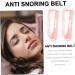 Hemoton Adult Snoring Belt 2pcs | Anti-Snore Chin Strap for Snoring Solution | Pink Mesh Snoring Chin Strap Set - Buy Online on GoSupps.com