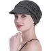 FocusCare Soft Chemo Scarves for Women | Bamboo Fabric Baseball Cap Turban for Hair Loss | Dark Health Gray - Buy Online on GoSupps.com