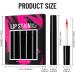 Luckxing Peeloff Lipliner Stain Removable Makeup Discoloration 6 Parts Highly Pigmented NonBreaking Lip Stain for Women and Girls - Buy Online on GoSupps.com