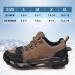 Snow Traction Cleats - Anti-Slip Ice Cleats for Winter Hiking and Outdoor Activities | Large Size for Men (7.5-9.5) and Women (9-11) - Buy Online on GoSupps.com