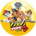 Buy Paw Patrol Edible Cake Toppers - 20cm Set + 20 Muffin Upleater - Children's Birthday Decoration - Buy Online on GoSupps.com