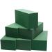 Miracliy 6 Pcs Floral Foam Wet and Dry Floral Foam Blocks Large Floral Bricks Flower Mud Foam Kit Arrangement for Florist Floral Arrangement Green Styrofoam - 9"L x 3.1"W x 4.3" H