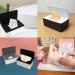 Buy Wet Breeder Box & Damp Toilet Paper Box - Stylish Storage for Baby Wipes Handkerchiefs & More | Gray & White | International Shipping Available - Buy Online on GoSupps.com