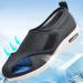 Men's Orthopedic Diabetic Shoes - Adjustable Open Toe Sandals for Edema & Swollen Feet - Comfortable Summer Footwear (Black Size 12 - Buy Online on GoSupps.com