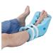 Posey TIDI Heel Guards One Size Fits All Foam Light Blue Qty: 1 Pair Of Heel Guards Per Package Foam Heel Protectors For Pressure Injuries Heel Off-Loading Devices Home Care (6127)