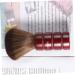 Beavorty dusters for cleaning Hair Cutting Brush Neck Duster Neck Brush Salon Brush hair brush face Wooden M Red - Buy Online on GoSupps.com