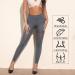 MEDXFASH Footless 8-15mmhg Medical Compression Pantyhose Tights Support Stocking - Grey (M/L) - Buy Online on GoSupps.com