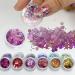 HISUNBEN Face Glitter Nail Glitter Chunky Glitter Body Glitter Hair Glitter Biodegradable Glitter Festival Glitter for Face 12 Colors Festival Glitter Face Glitter Festival