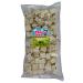 Ellies Jellies Nougat with Almonds 1kg Bag Almonds Fillings Square Shaped Rich Flavour Soft Nougat