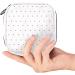 Sanitary Napkin Storage Bag | Feminine Product Pouch | Portable Period Kit Bag - Red Spot Pattern-01 - Buy Online on GoSupps.com