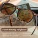 Sehnsucht 2 Pack UV400 Fashion Reading Sunglasses for Men & Women - Full Readers Black & Demi | Stylish Sun Readers Online - Buy Online on GoSupps.com