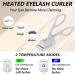 Dust2oasis Heated Eyelash Curlers Rapid Heated Lash Curler Quick Natural Curling for Long Lasting with Sensing Heating Silicone Pad-4 - Buy Online on GoSupps.com