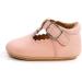 Baby Girl's First Walking Mary Jane Shoes | PU Leather Anti-Slip Princess Shoes for Infants 6-12 Months | Pink - Buy Online on GoSupps.com