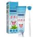 yuchdzexu Tongue cleaning gel with tongue brush natural and effective cleaning kit healthy mouth odor eliminator to remove bad breath