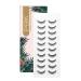 Emeda natural false eyelashes cat wing fake lashes 3D soft and fluffy false eyelashes black stripes eyelashes dorisue natural eyelashes 10 pair (SK 20) natural lashes sk20
